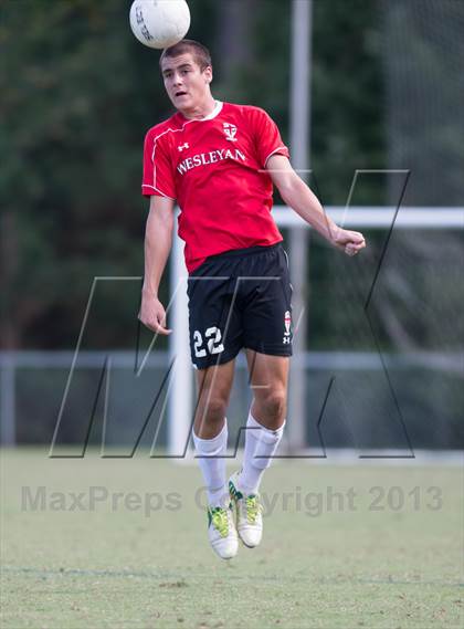 Thumbnail 1 in Athens Drive vs. Wesleyan Christian Academy (NCSCA Kick Off Classic) photogallery.