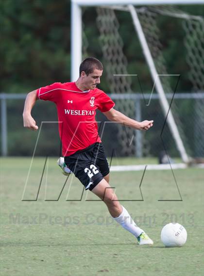 Thumbnail 2 in Athens Drive vs. Wesleyan Christian Academy (NCSCA Kick Off Classic) photogallery.