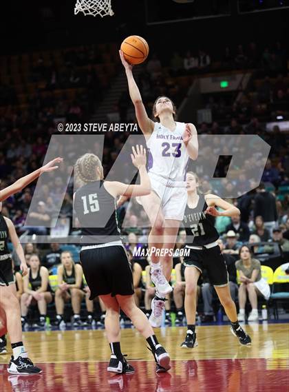 Thumbnail 2 in D'Evelyn vs. Holy Family (CHSAA 4A Championship) photogallery.