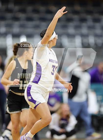 Thumbnail 3 in D'Evelyn vs. Holy Family (CHSAA 4A Championship) photogallery.