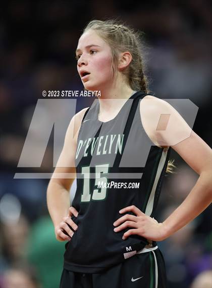 Thumbnail 2 in D'Evelyn vs. Holy Family (CHSAA 4A Championship) photogallery.