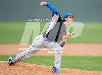 Thumbnail 2 in Nolan Catholic vs Midlothian (Drew Medford Memorial Tournament) photogallery.