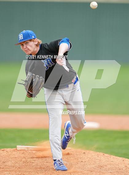 Thumbnail 2 in Nolan Catholic vs Midlothian (Drew Medford Memorial Tournament) photogallery.