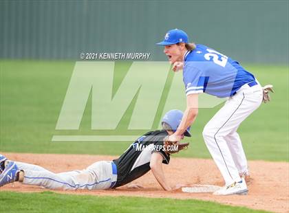 Thumbnail 3 in Nolan Catholic vs Midlothian (Drew Medford Memorial Tournament) photogallery.