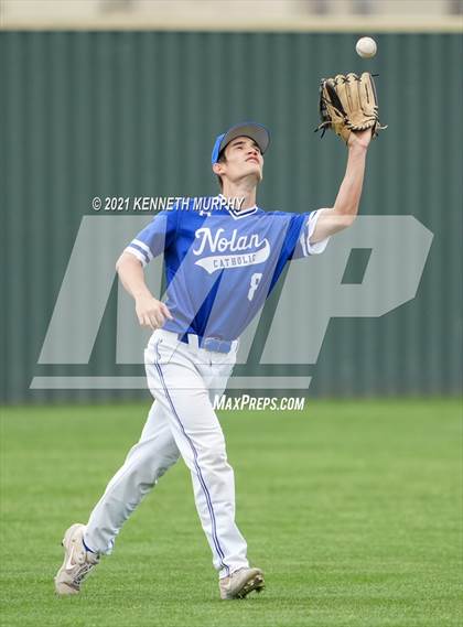 Thumbnail 2 in Nolan Catholic vs Midlothian (Drew Medford Memorial Tournament) photogallery.