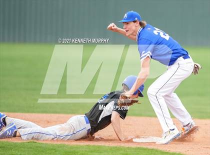 Thumbnail 2 in Nolan Catholic vs Midlothian (Drew Medford Memorial Tournament) photogallery.