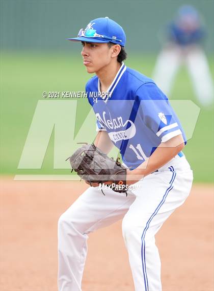 Thumbnail 1 in Nolan Catholic vs Midlothian (Drew Medford Memorial Tournament) photogallery.