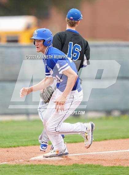 Thumbnail 2 in Nolan Catholic vs Midlothian (Drew Medford Memorial Tournament) photogallery.