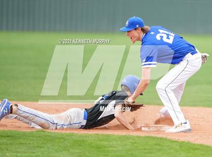 Thumbnail 1 in Nolan Catholic vs Midlothian (Drew Medford Memorial Tournament) photogallery.