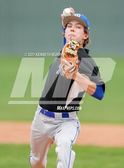 Thumbnail 2 in Nolan Catholic vs Midlothian (Drew Medford Memorial Tournament) photogallery.