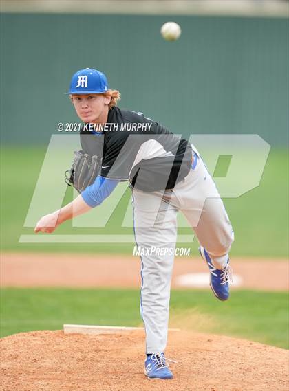 Thumbnail 2 in Nolan Catholic vs Midlothian (Drew Medford Memorial Tournament) photogallery.