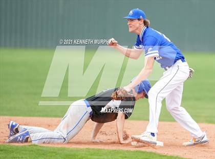 Thumbnail 1 in Nolan Catholic vs Midlothian (Drew Medford Memorial Tournament) photogallery.