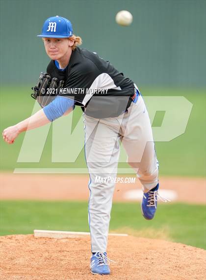 Thumbnail 2 in Nolan Catholic vs Midlothian (Drew Medford Memorial Tournament) photogallery.
