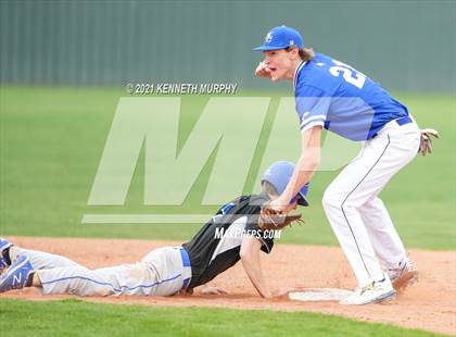 Thumbnail 1 in Nolan Catholic vs Midlothian (Drew Medford Memorial Tournament) photogallery.