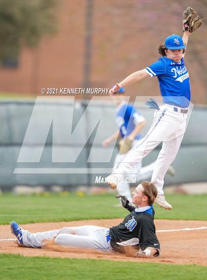 Thumbnail 2 in Nolan Catholic vs Midlothian (Drew Medford Memorial Tournament) photogallery.
