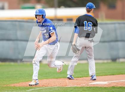 Thumbnail 2 in Nolan Catholic vs Midlothian (Drew Medford Memorial Tournament) photogallery.