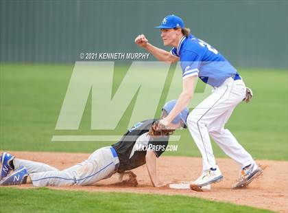 Thumbnail 1 in Nolan Catholic vs Midlothian (Drew Medford Memorial Tournament) photogallery.