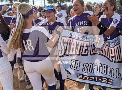 Thumbnail 3 in Lutheran vs. University (CHSAA 3A Championship) photogallery.
