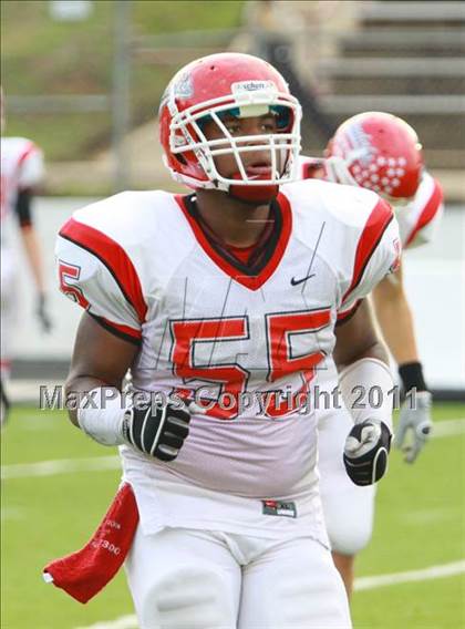Thumbnail 3 in Van vs. Gilmer (3A Division 2 Region 2 Area Playoffs) photogallery.