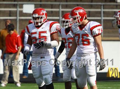 Thumbnail 3 in Van vs. Gilmer (3A Division 2 Region 2 Area Playoffs) photogallery.