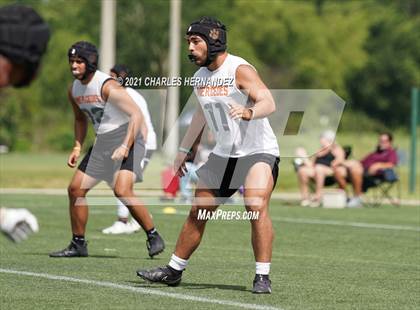 Thumbnail 2 in Cy-Fair vs. Mercedes (Texas State 7-on-7 Tournament) photogallery.