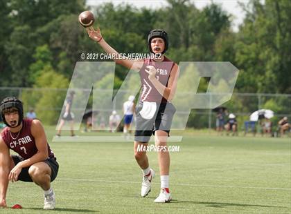Thumbnail 2 in Cy-Fair vs. Mercedes (Texas State 7-on-7 Tournament) photogallery.