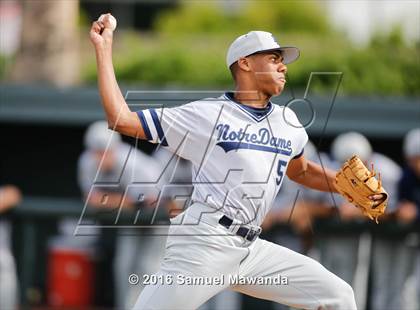 Thumbnail 3 in Notre Dame (SO) vs Harvard-Westlake photogallery.