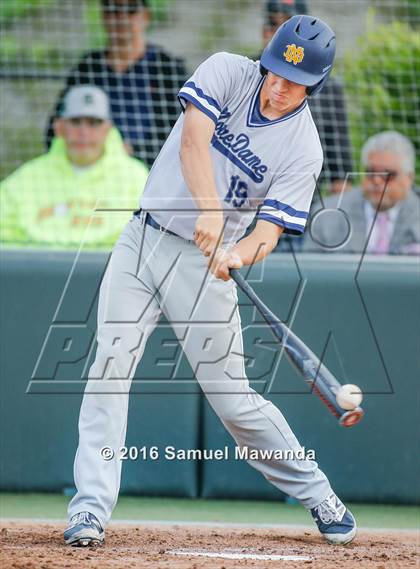 Thumbnail 3 in Notre Dame (SO) vs Harvard-Westlake photogallery.