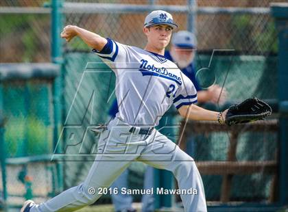 Thumbnail 1 in Notre Dame (SO) vs Harvard-Westlake photogallery.