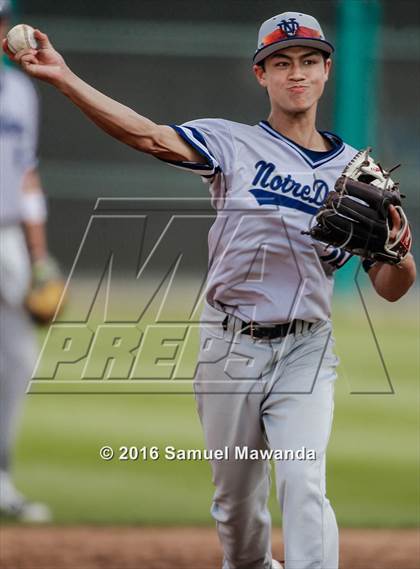 Thumbnail 3 in Notre Dame (SO) vs Harvard-Westlake photogallery.