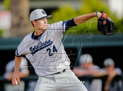 Thumbnail 1 in Notre Dame (SO) vs Harvard-Westlake photogallery.