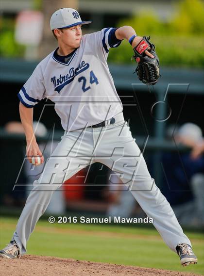 Thumbnail 1 in Notre Dame (SO) vs Harvard-Westlake photogallery.