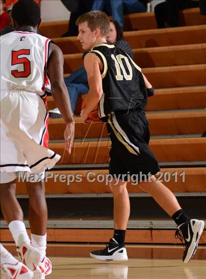 Thumbnail 1 in Knoxville Central vs Bradley Central (Maryville Christmas Invitational Tournament) photogallery.