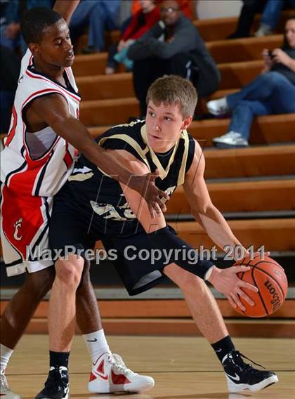 Thumbnail 1 in Knoxville Central vs Bradley Central (Maryville Christmas Invitational Tournament) photogallery.