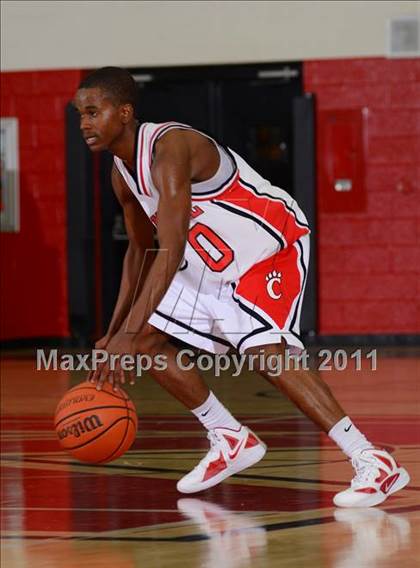 Thumbnail 1 in Knoxville Central vs Bradley Central (Maryville Christmas Invitational Tournament) photogallery.