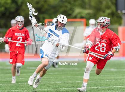 Thumbnail 2 in Westlake vs Georgetown (THSLL D2 District Playoff) photogallery.