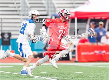 Thumbnail 2 in Westlake vs Georgetown (THSLL D2 District Playoff) photogallery.