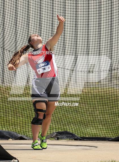 Thumbnail 2 in Class 1 Discus (MSHSAA State Championship) photogallery.