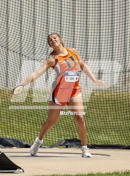 Thumbnail 3 in Class 1 Discus (MSHSAA State Championship) photogallery.