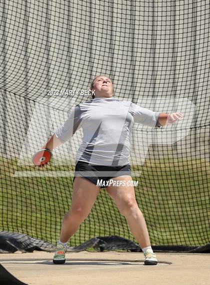 Thumbnail 2 in Class 1 Discus (MSHSAA State Championship) photogallery.