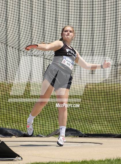 Thumbnail 3 in Class 1 Discus (MSHSAA State Championship) photogallery.