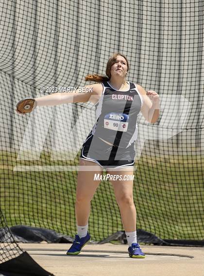 Thumbnail 3 in Class 1 Discus (MSHSAA State Championship) photogallery.