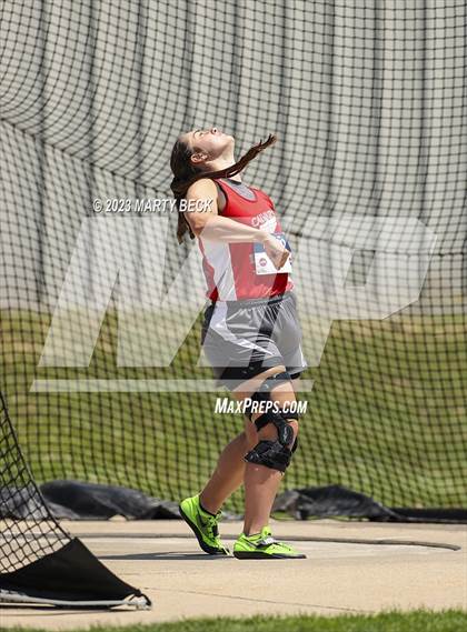Thumbnail 3 in Class 1 Discus (MSHSAA State Championship) photogallery.