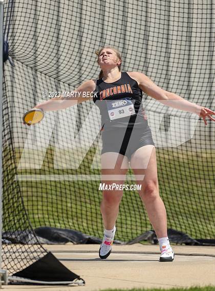 Thumbnail 2 in Class 1 Discus (MSHSAA State Championship) photogallery.