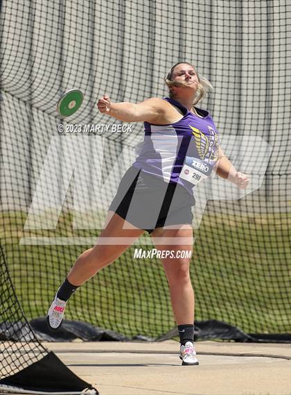 Thumbnail 2 in Class 1 Discus (MSHSAA State Championship) photogallery.