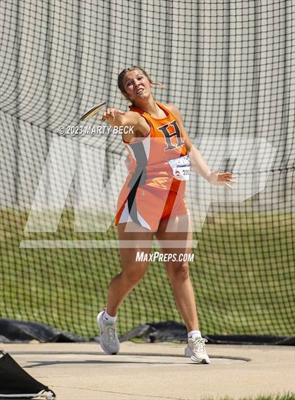 Thumbnail 2 in Class 1 Discus (MSHSAA State Championship) photogallery.