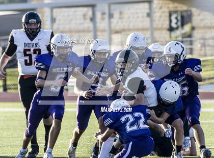 Thumbnail 1 in Grand Saline Indians vs Eustace Bulldogs photogallery.