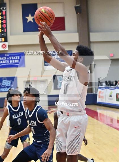 Thumbnail 1 in Allen vs. Dawson (McDonald's Texas Invitational) photogallery.