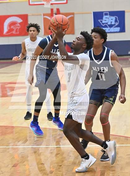 Thumbnail 1 in Allen vs. Dawson (McDonald's Texas Invitational) photogallery.