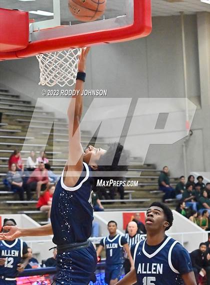 Thumbnail 1 in Allen vs. Dawson (McDonald's Texas Invitational) photogallery.